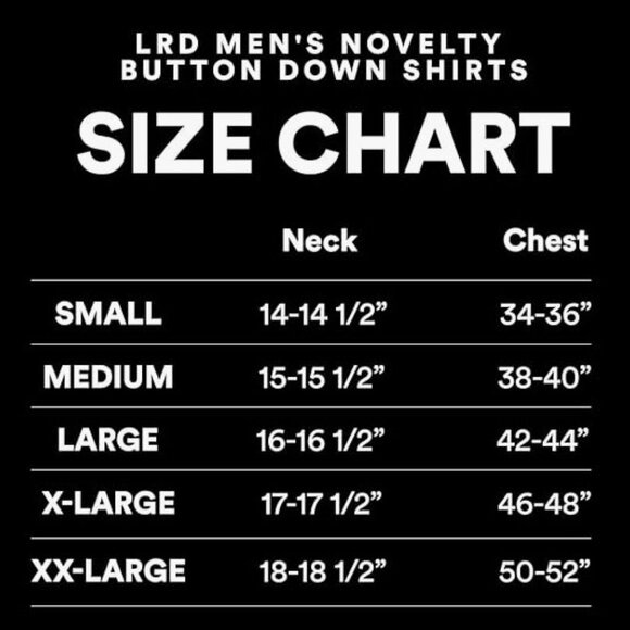 LRD Men's Novelty Casual Button Down Shirt Short Sleeve Dress Shirt - Picture 8 of 10